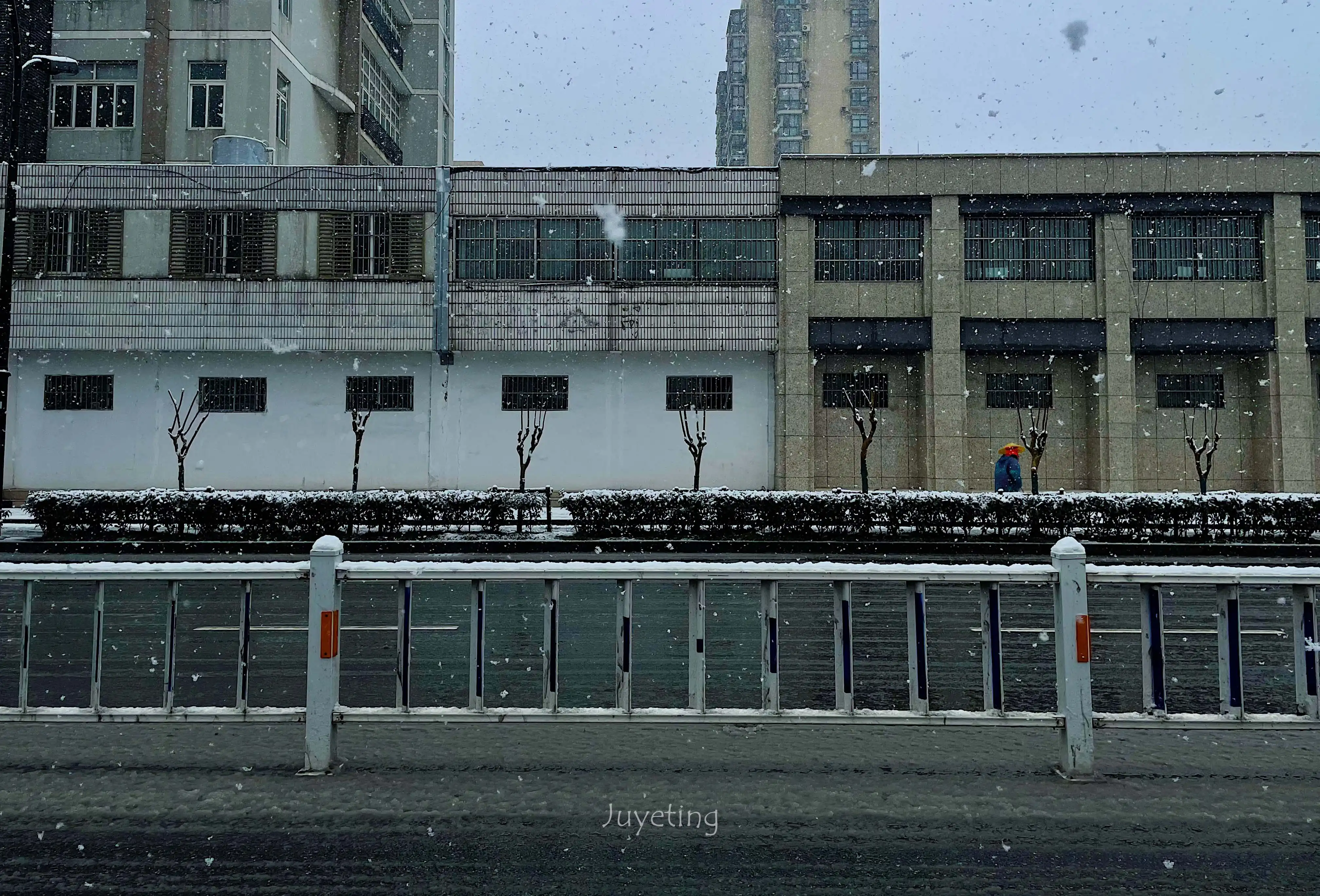 看雪是一种愿望，积雪是一种奢求。